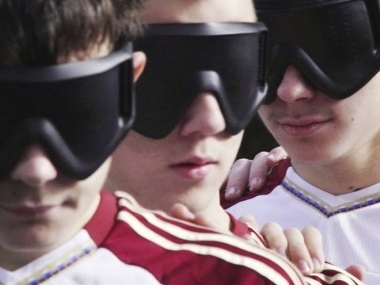 превью публикации В России сняли документальный фильм о футболе для незрячих